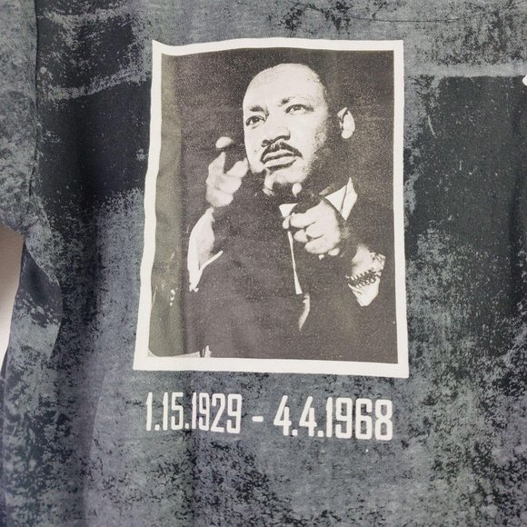 Rise As 1Ne Martin Luther King Jr Bleach Shirt - Picture 11 of 12